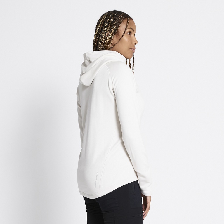 Functional hoodie "Vegby" Ivory